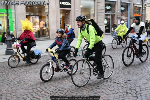 2023-02-26 Milano - 21 anni di Critical Mass 22